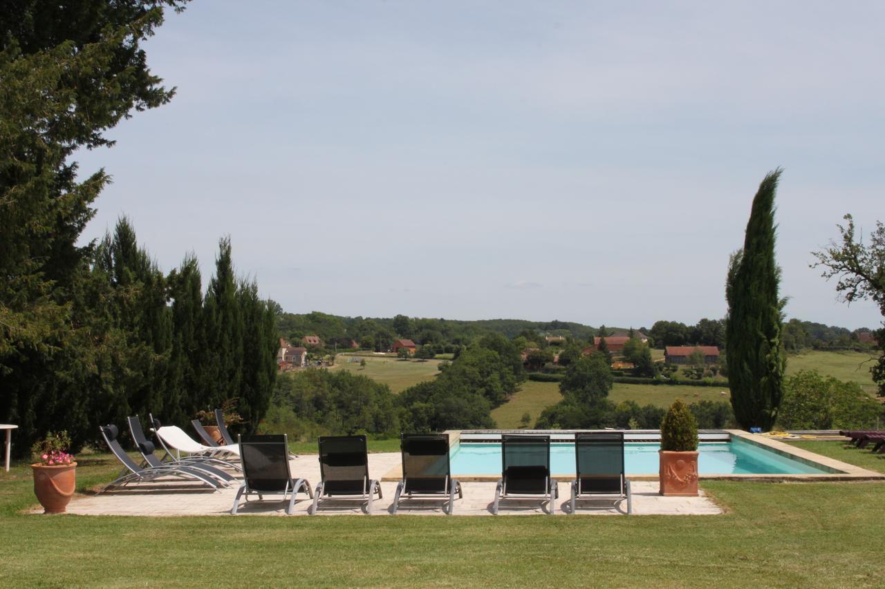 Manoir De La Brunie-Grand Longere Villa Coux-et-Bigaroque-Mouzens Bagian luar foto